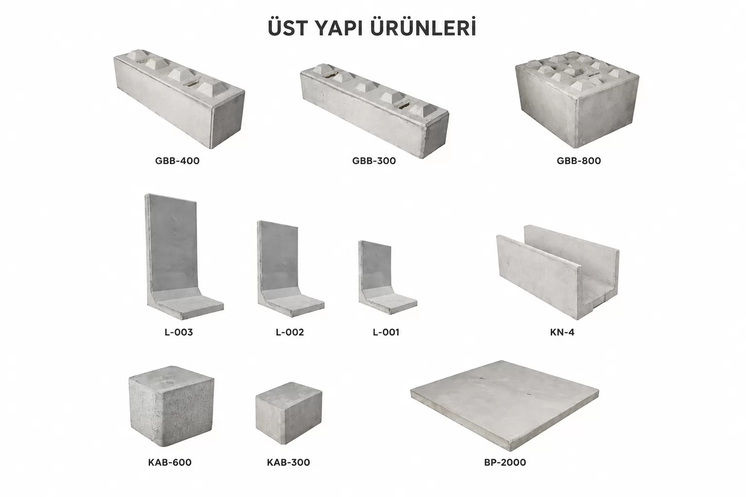 Üst Yapı Ürünleri